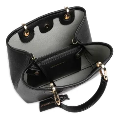 EMPORIO ARMANI Bolsos EW000382 MC032 NERO/SILV