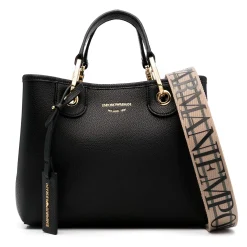 EMPORIO ARMANI Bolsos EW000361 MC032 NERO/SILV