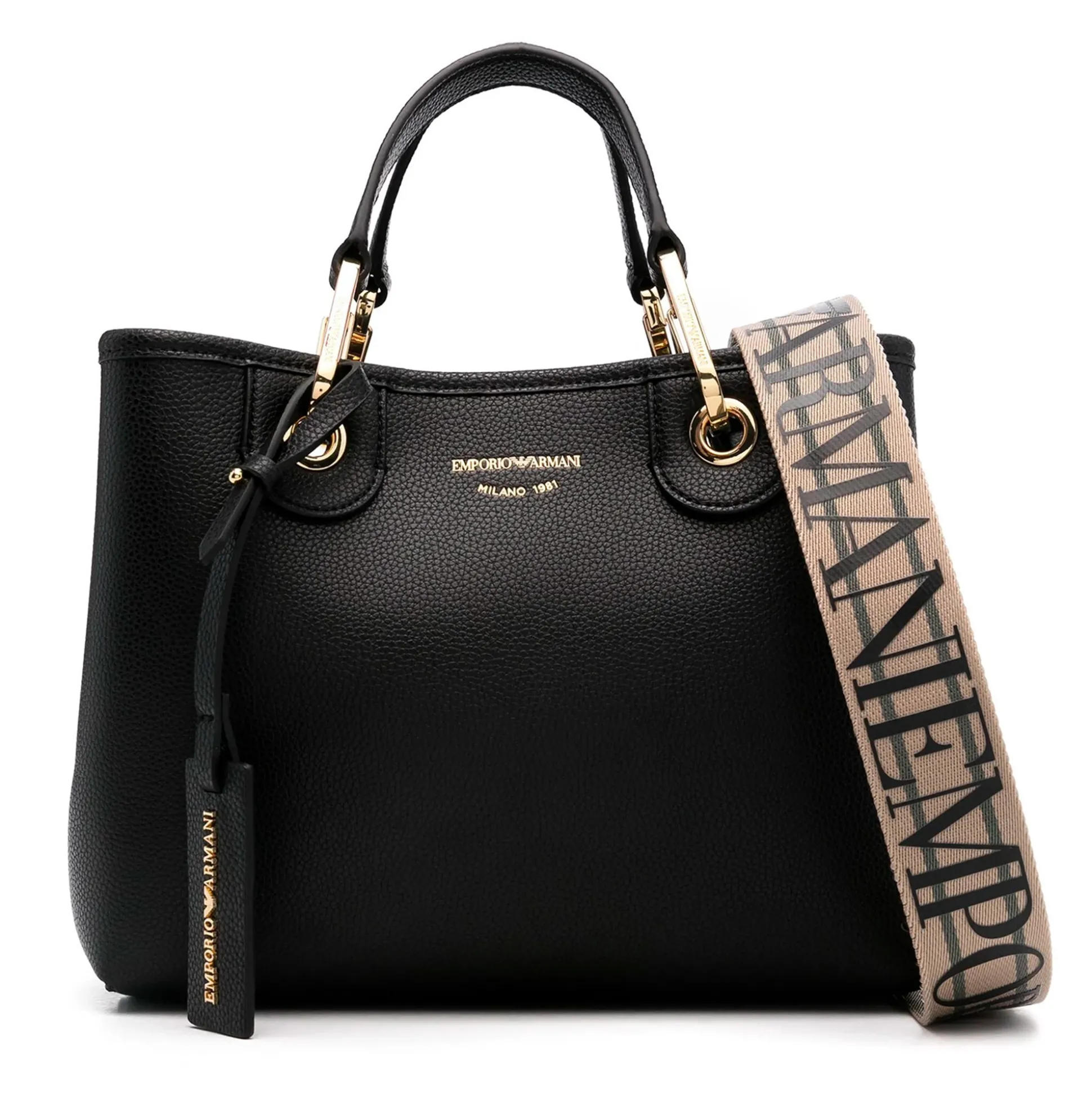 EMPORIO ARMANI Bolsos EW000361 MC032 NERO/SILV