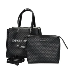 EMPORIO ARMANI Bolsos Y3D158 86284 NERO/BIAN