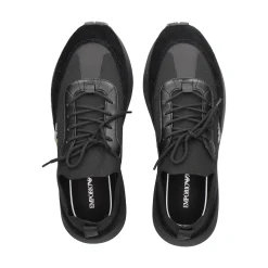 EMPORIO ARMANI Zapatillas de Hombre EM003739 MC005 BLACK+BLA