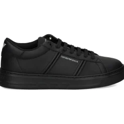 EMPORIO ARMANI Zapatillas de Hombre X4X570 K001 BLACK+BLAC