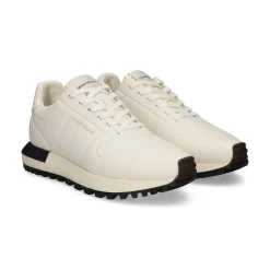 EMPORIO ARMANI Zapatillas de Hombre EM003740 M0107 OFF WHITE