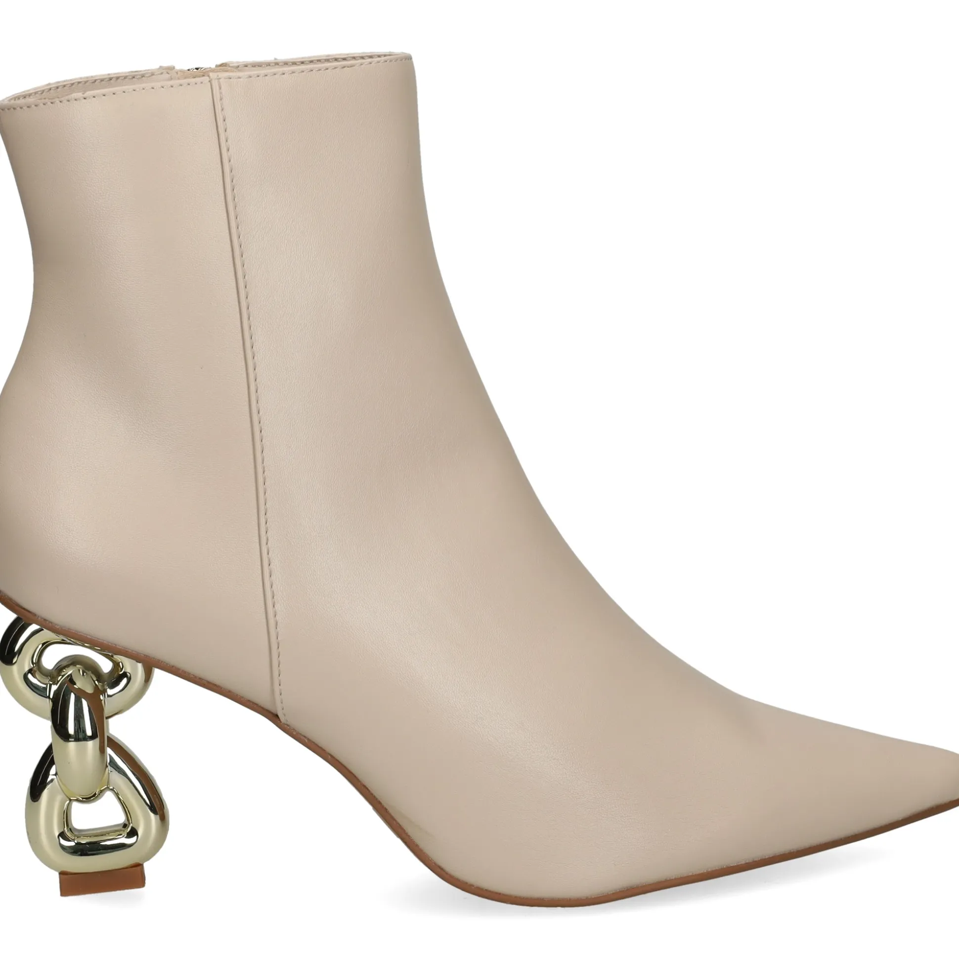 EXE Botines con tacón de Mujer SAMANTHA-810 HIELO