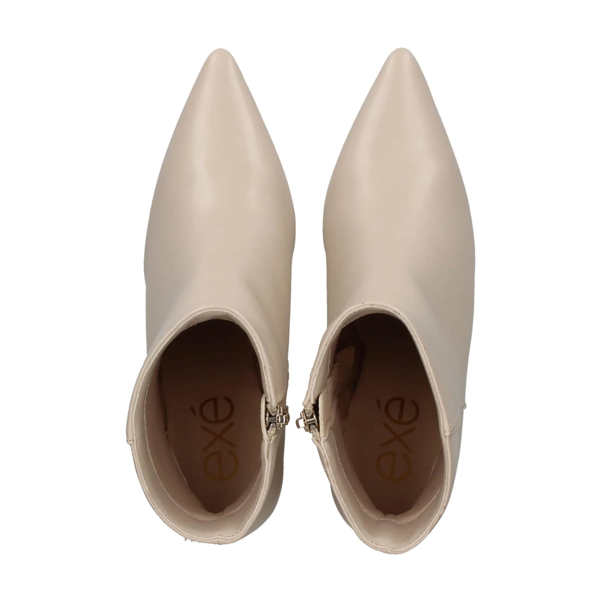 EXE Botines con tacón de Mujer SAMANTHA-810 HIELO