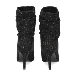 EXE Botines con tacón de Mujer LORENA-210 NEGRO