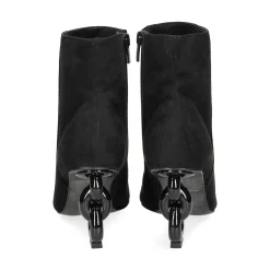 EXE Botines con tacón de Mujer SAMANTHA-810 NEGRO