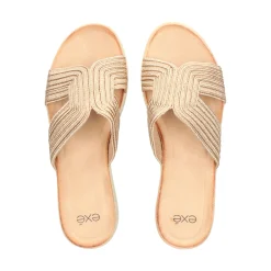 EXE Sandalias con plataforma de Mujer BZX23170-R7 PINK GOLD
