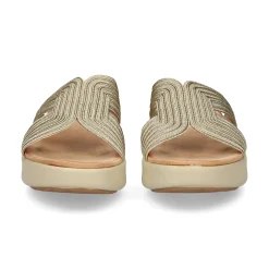 EXE Sandalias con plataforma de Mujer BZX23170-R7 ORO