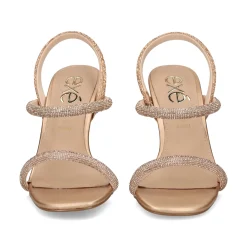 EXE Sandalias cuña de Mujer MAGGIE-834 PINK GOLD