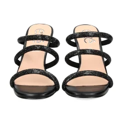 EXE Sandalias cuña de Mujer MAGGIE-822 NEGRO