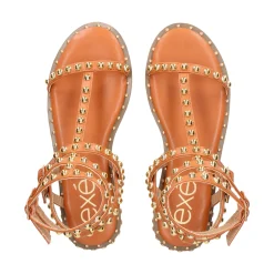 EXE Sandalias planas de Mujer VF239D-78 TAN