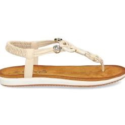 EXE Sandalias planas de Mujer F8043-0Y16 OFF WHITE