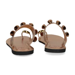 EXE Sandalias planas de Mujer NS-601 BRONCE