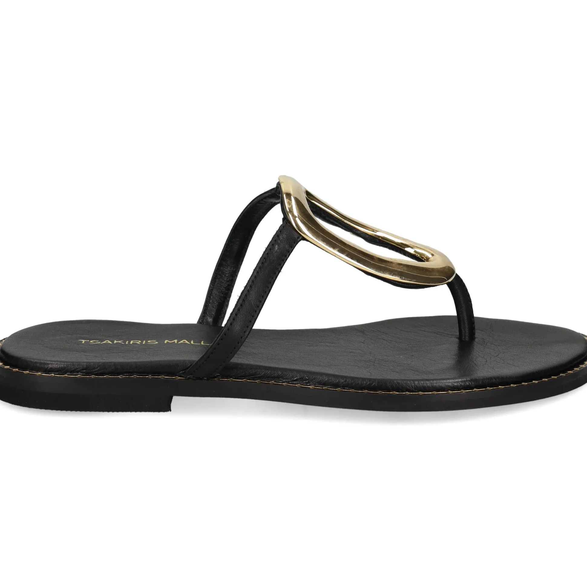 EXE Sandalias planas de Mujer 517 CHIOS NEGRO