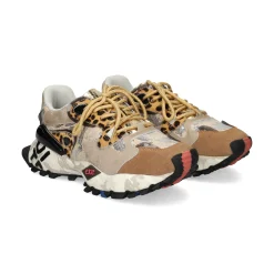 EXE Zapatillas de Mujer 134-10 LEOPARD TAUPE
