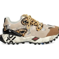 EXE Zapatillas de Mujer 134-10 LEOPARD TAUPE