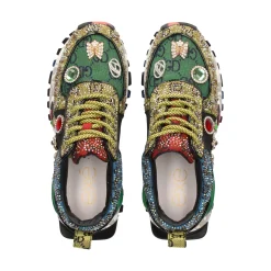 EXE Zapatillas de Mujer SY24-6 GREEN BLACK