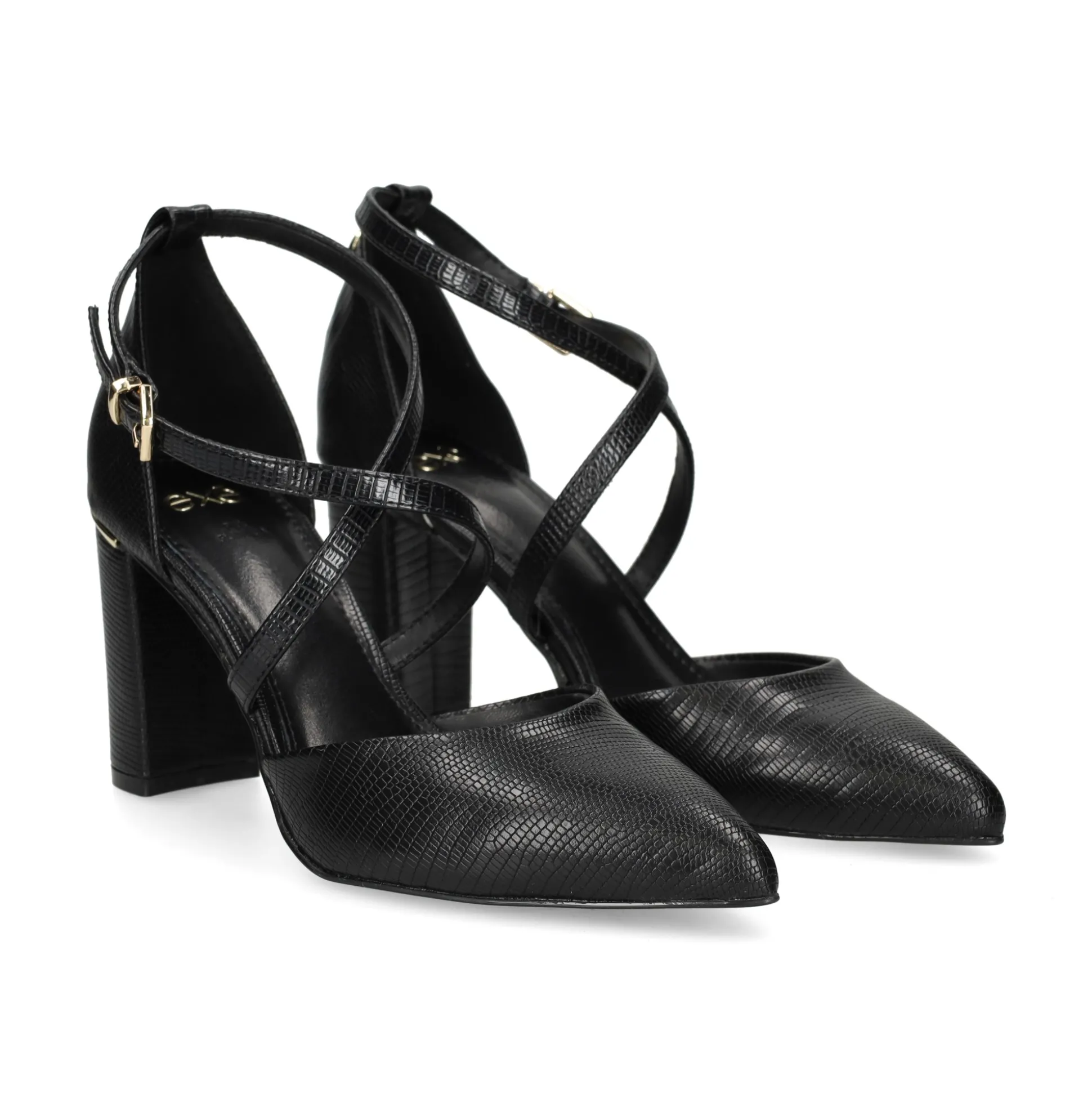 EXE Zapatos de tacón alto LESLIE-228 NEGRO