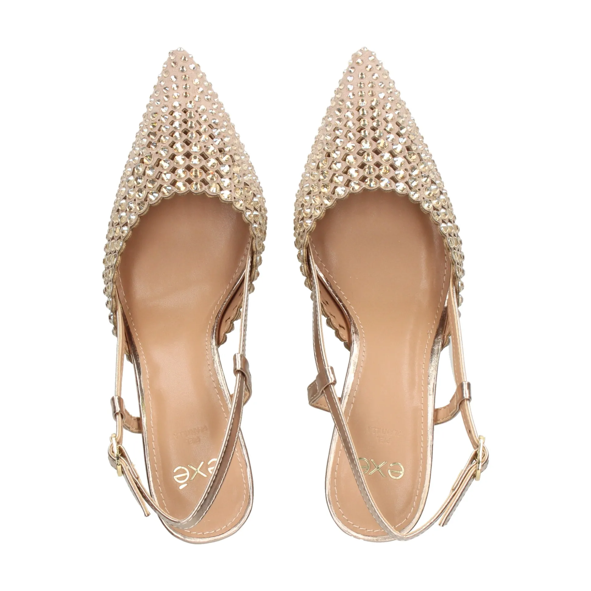 EXE Zapatos de tacón alto ALISA-410 ORO