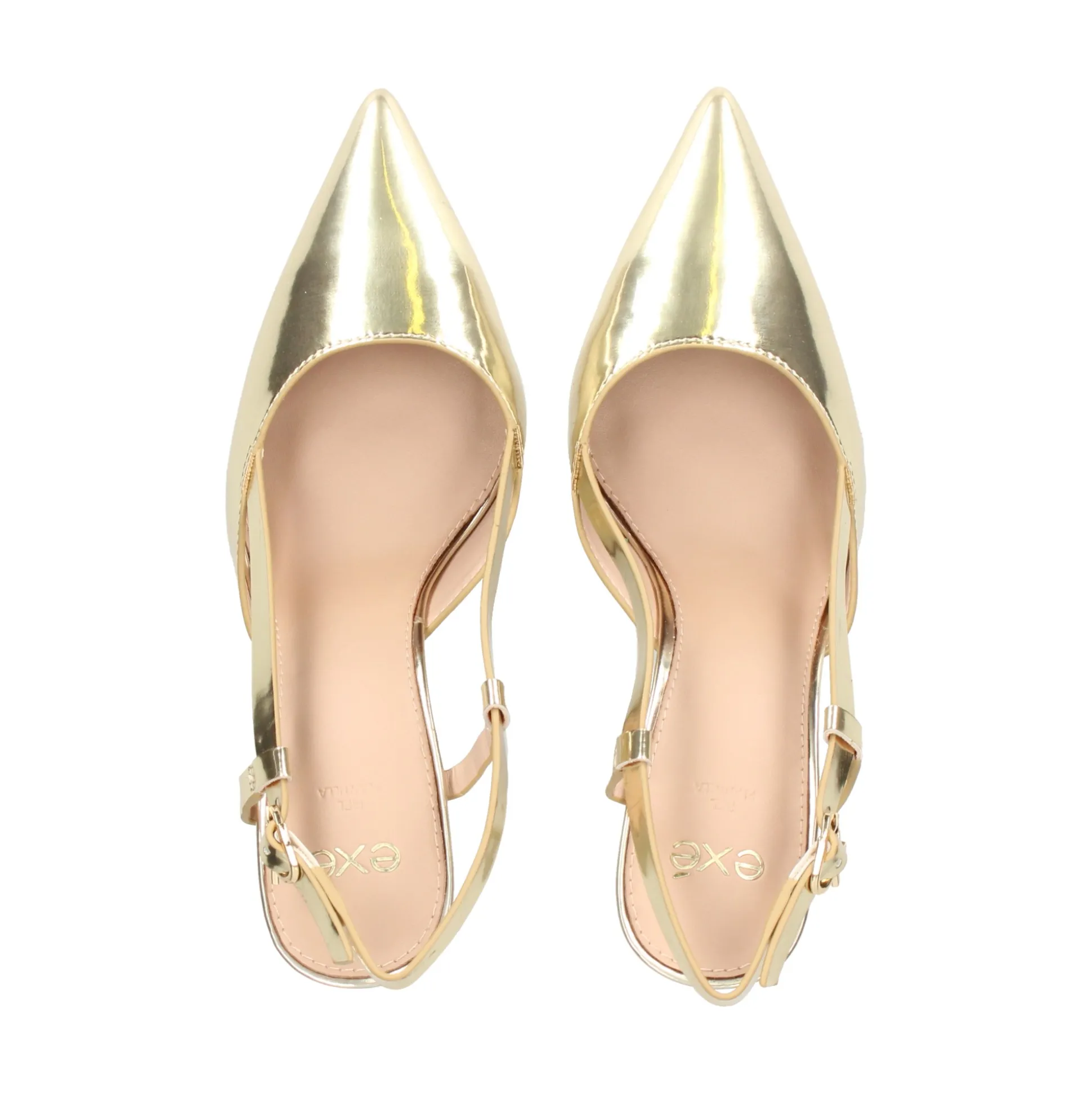 EXE Zapatos de tacón alto PARIS-822 ORO