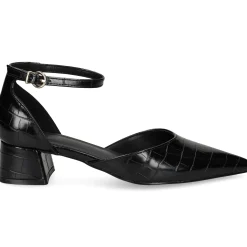 EXE Zapatos de tacón bajo GRACE-617 NEGRO