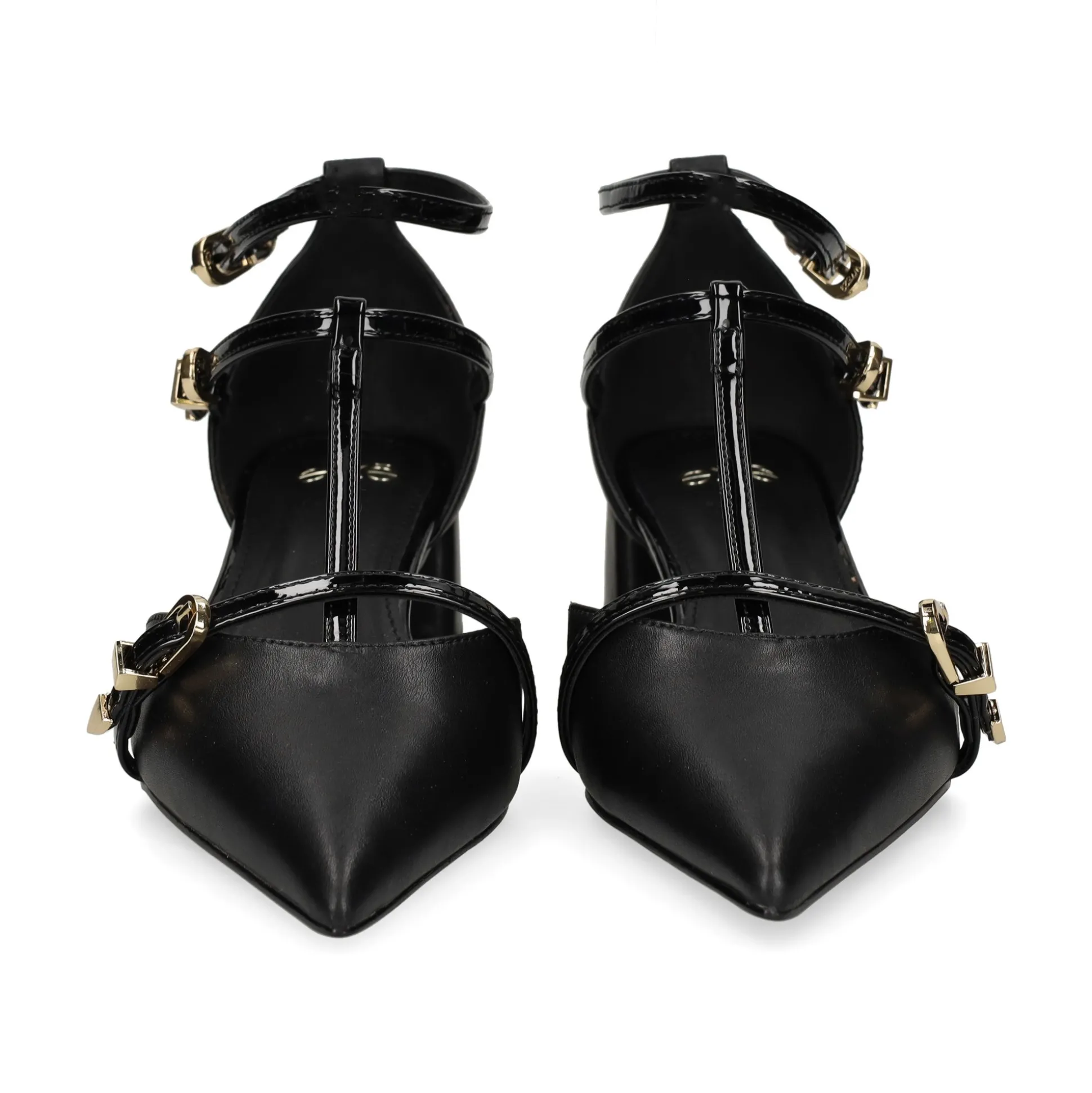 EXE Zapatos de tacón bajo GRACE-630 NEGRO