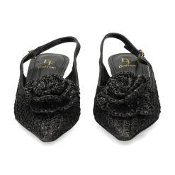 EXE Zapatos de tacón bajo VALENTINA-1637 NEGRO