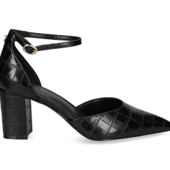 EXE Zapatos de tacón medio de Mujer VIENA-253 NEGRO
