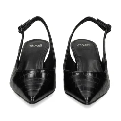 EXE Zapatos de tacón medio de Mujer BLAIR-368 NEGRO