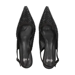 EXE Zapatos de tacón medio de Mujer BLAIR-235 NEGRO