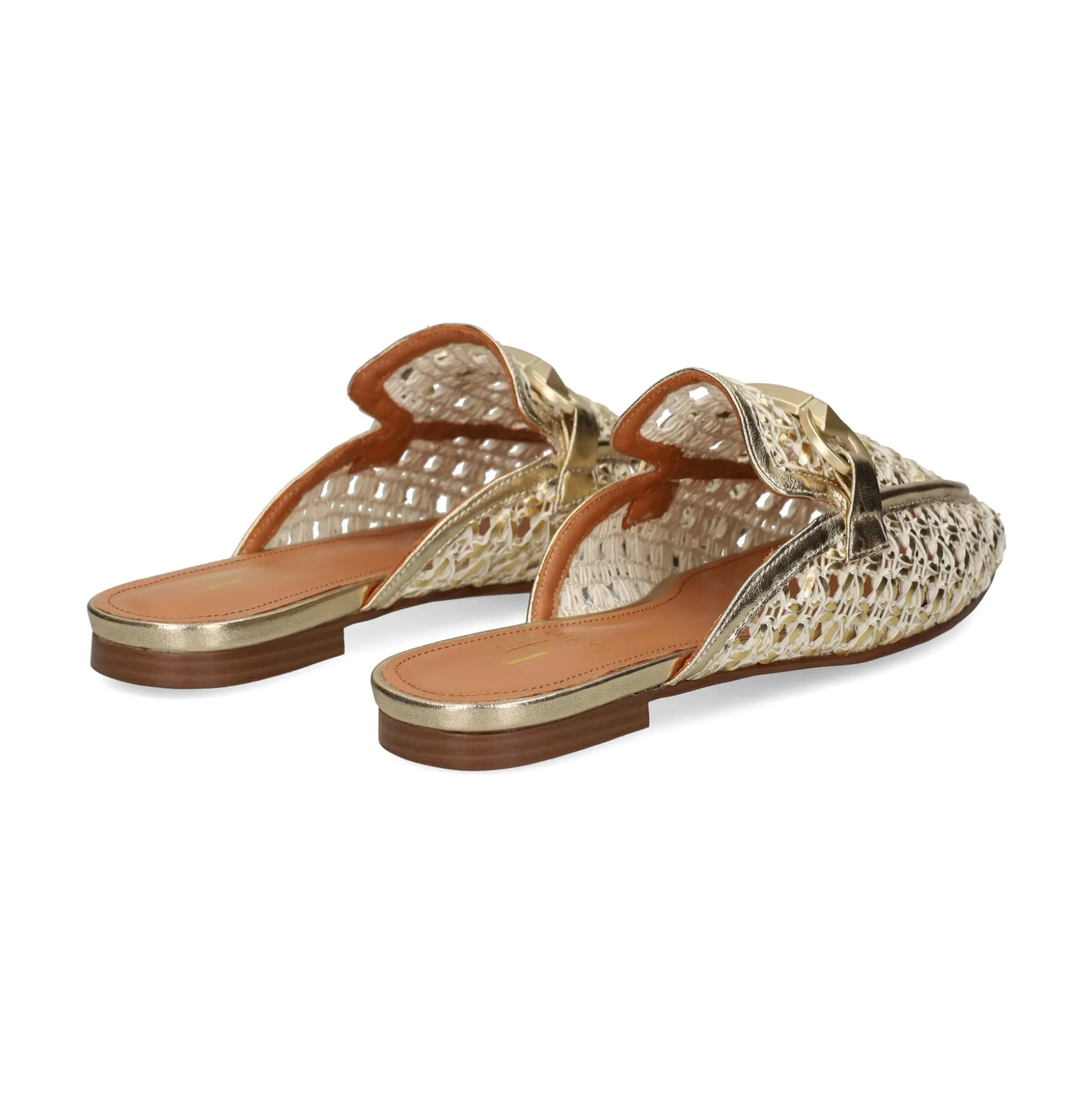 EXE Zuecos de Mujer ANNE-1578 ORO