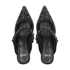 EXE Zuecos de Mujer LAMINA-277 NEGRO