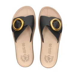 FANTASY Sandalias planas de Mujer KIKI NEGRO