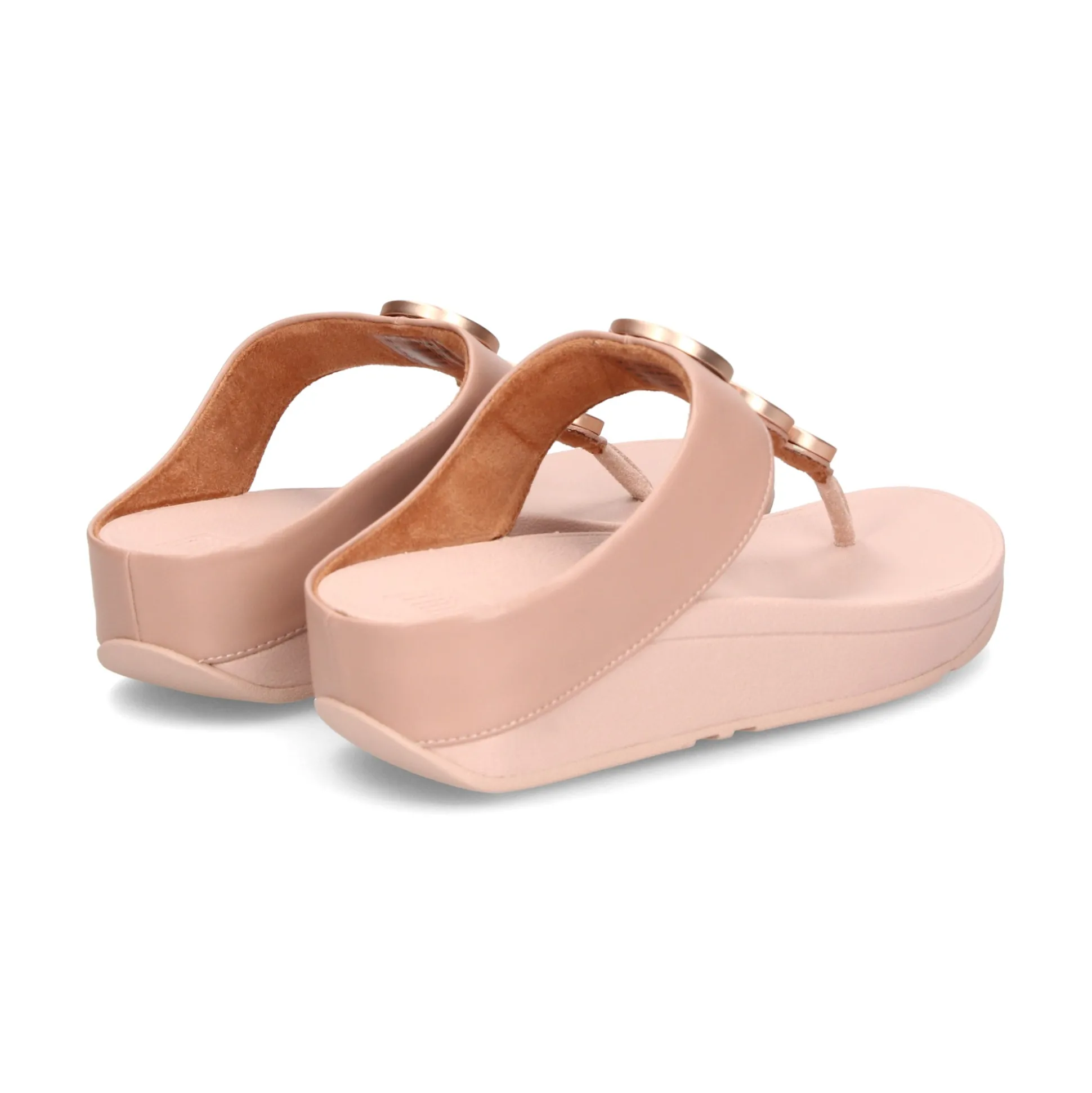 FITFLOP Sandalias cuña de Mujer FE5 137 BEIGE