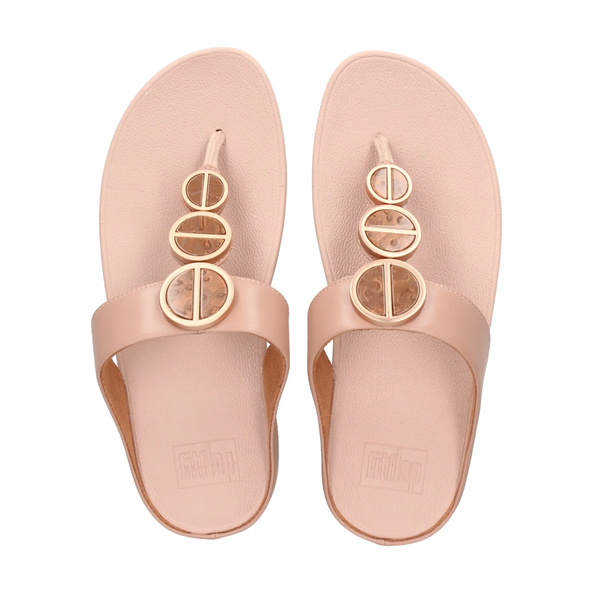 FITFLOP Sandalias cuña de Mujer FE5 137 BEIGE