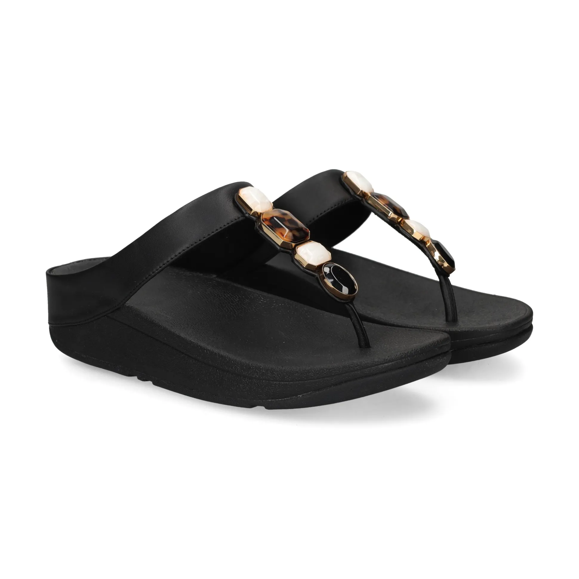 FITFLOP Sandalias cuña de Mujer IU9 090 BLACK