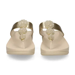 FITFLOP Sandalias cuña de Mujer IU1 675 PLATINO