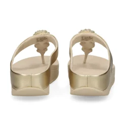 FITFLOP Sandalias cuña de Mujer IU1 675 PLATINO