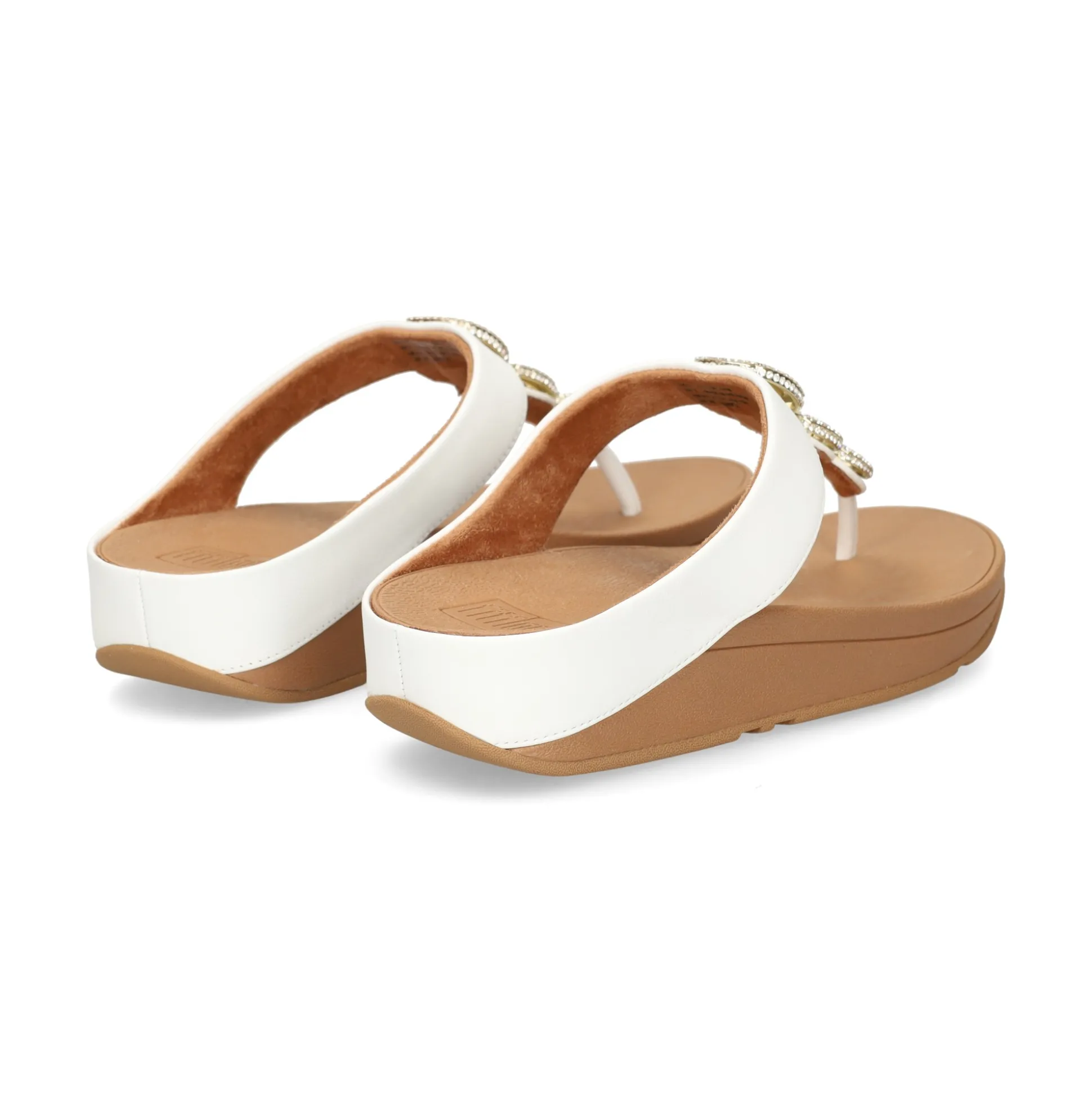 FITFLOP Sandalias cuña de Mujer HX2 194 White