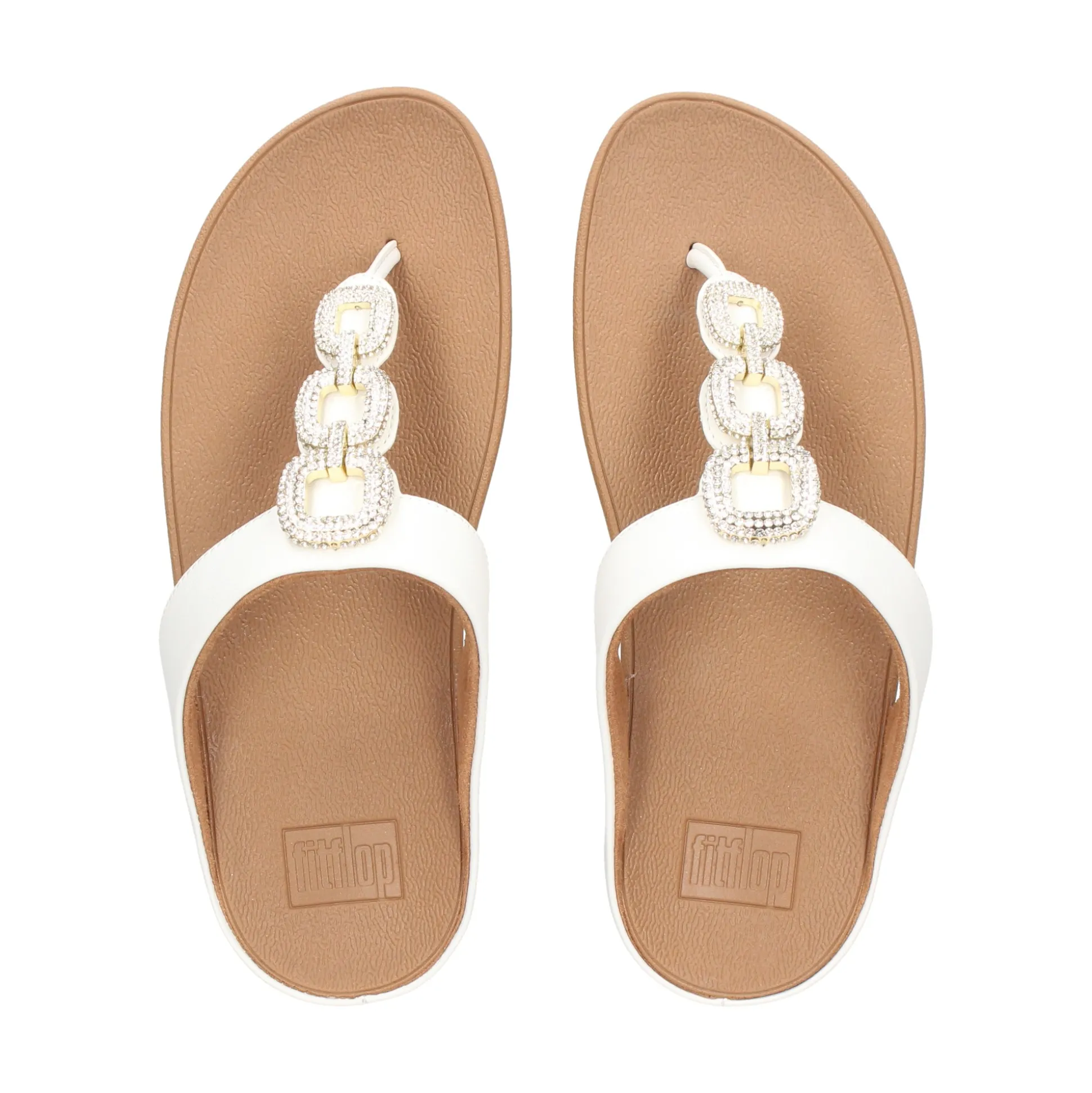 FITFLOP Sandalias cuña de Mujer HX2 194 White