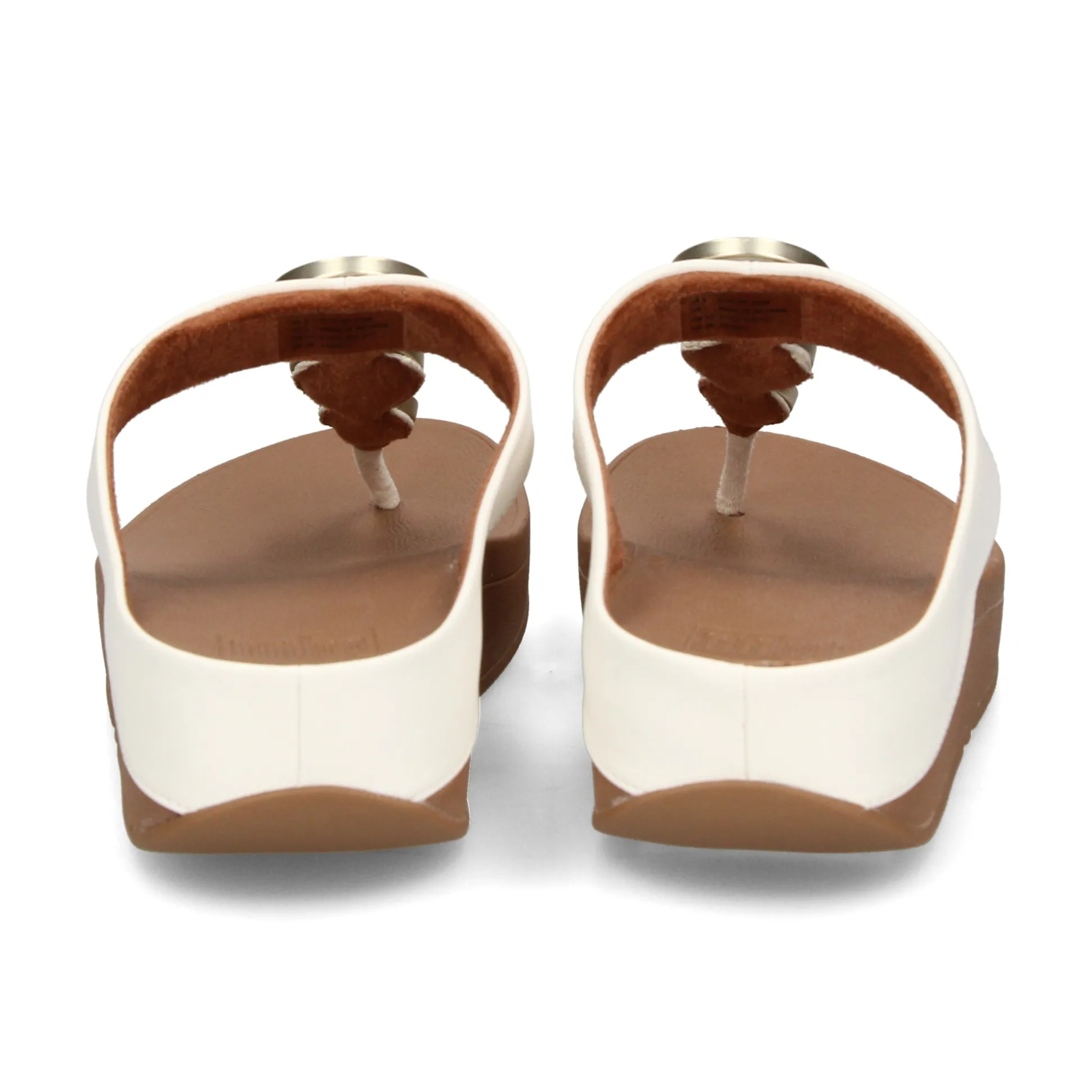 FITFLOP Sandalias cuña de Mujer FE5 477 CREAM