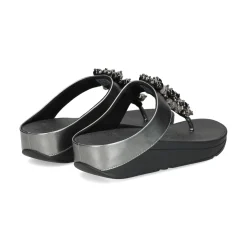 FITFLOP Sandalias cuña de Mujer HI9 B06 Pewter Blac