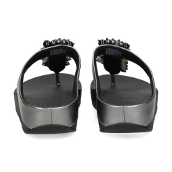 FITFLOP Sandalias cuña de Mujer HI9 B06 Pewter Blac