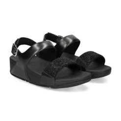 FITFLOP Sandalias cuña de Mujer EC3 090 ALL BLACK
