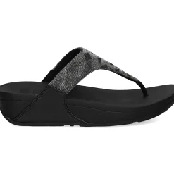 FITFLOP Sandalias cuña de Mujer ET8 090 ALL BLACK