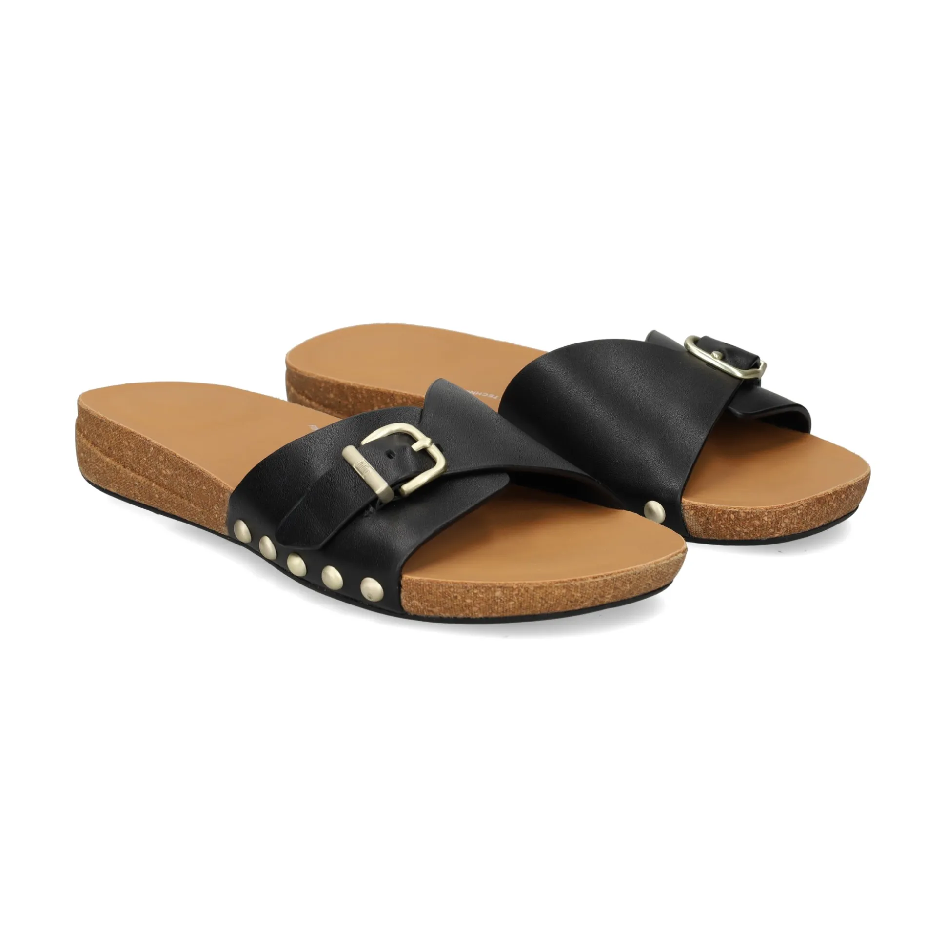 FITFLOP Sandalias planas de Mujer HF1 001 NEGRO