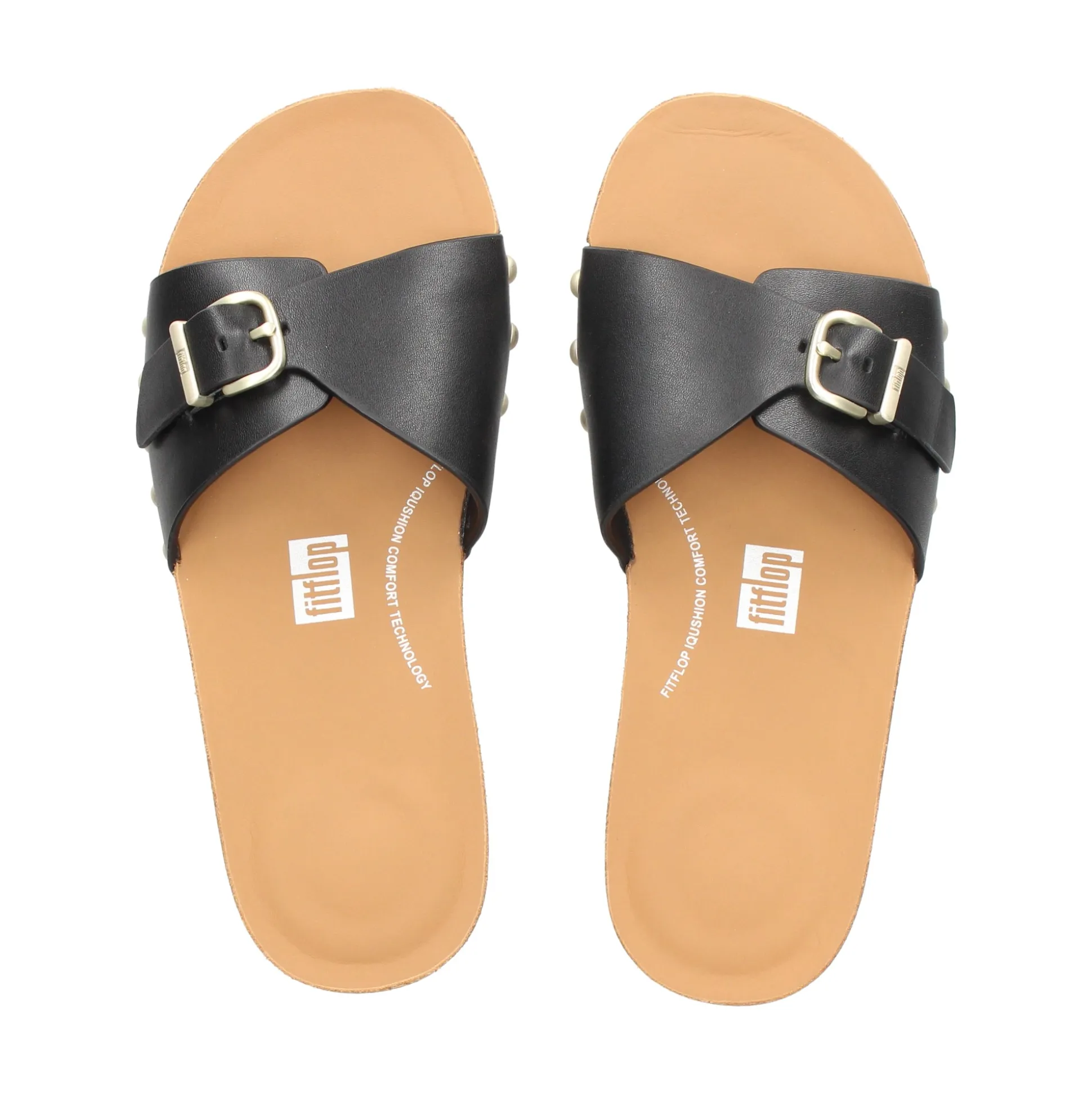 FITFLOP Sandalias planas de Mujer HF1 001 NEGRO