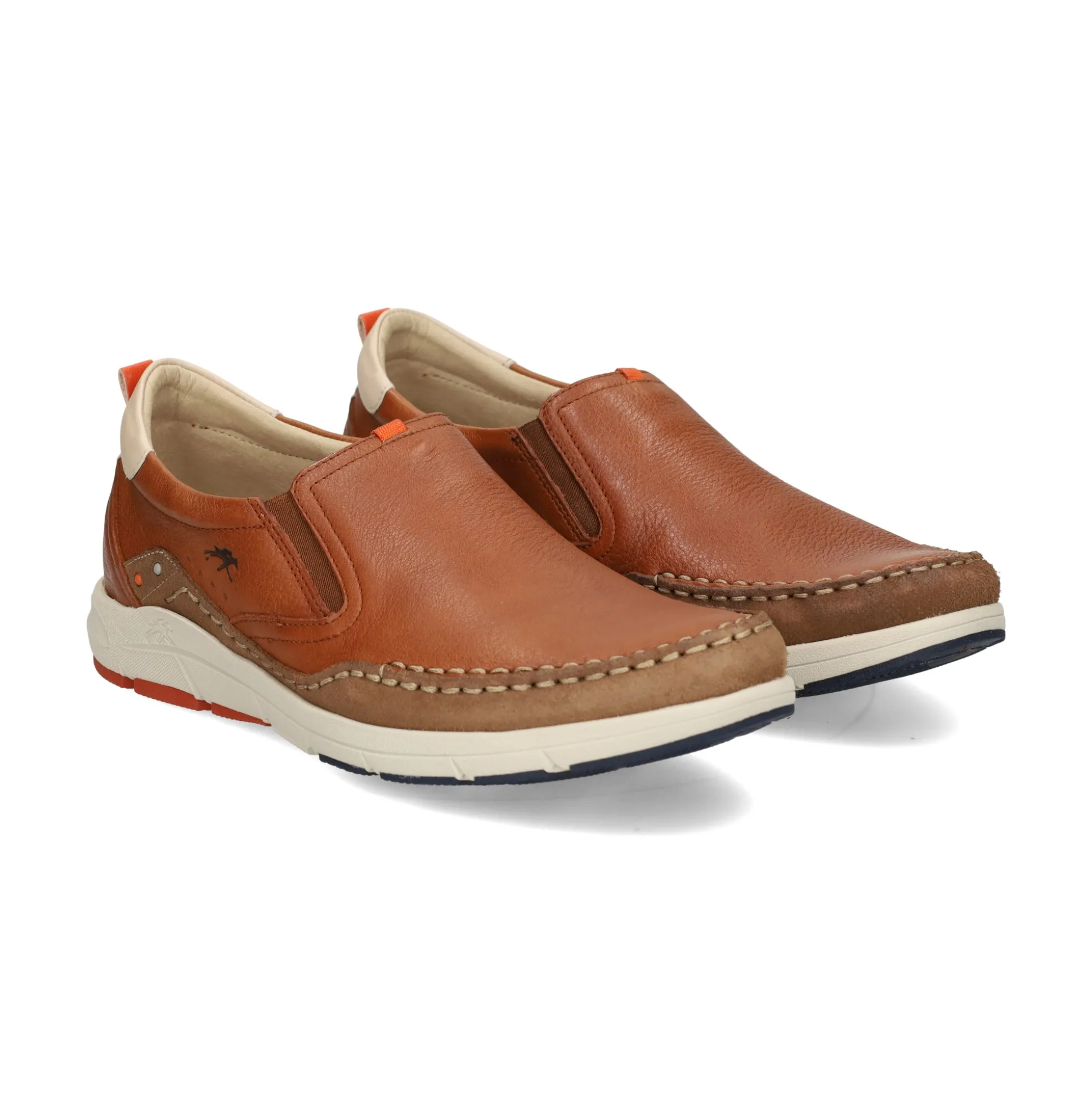 FLUCHOS Mocasines de Hombre F1985 CUERO+COM.2