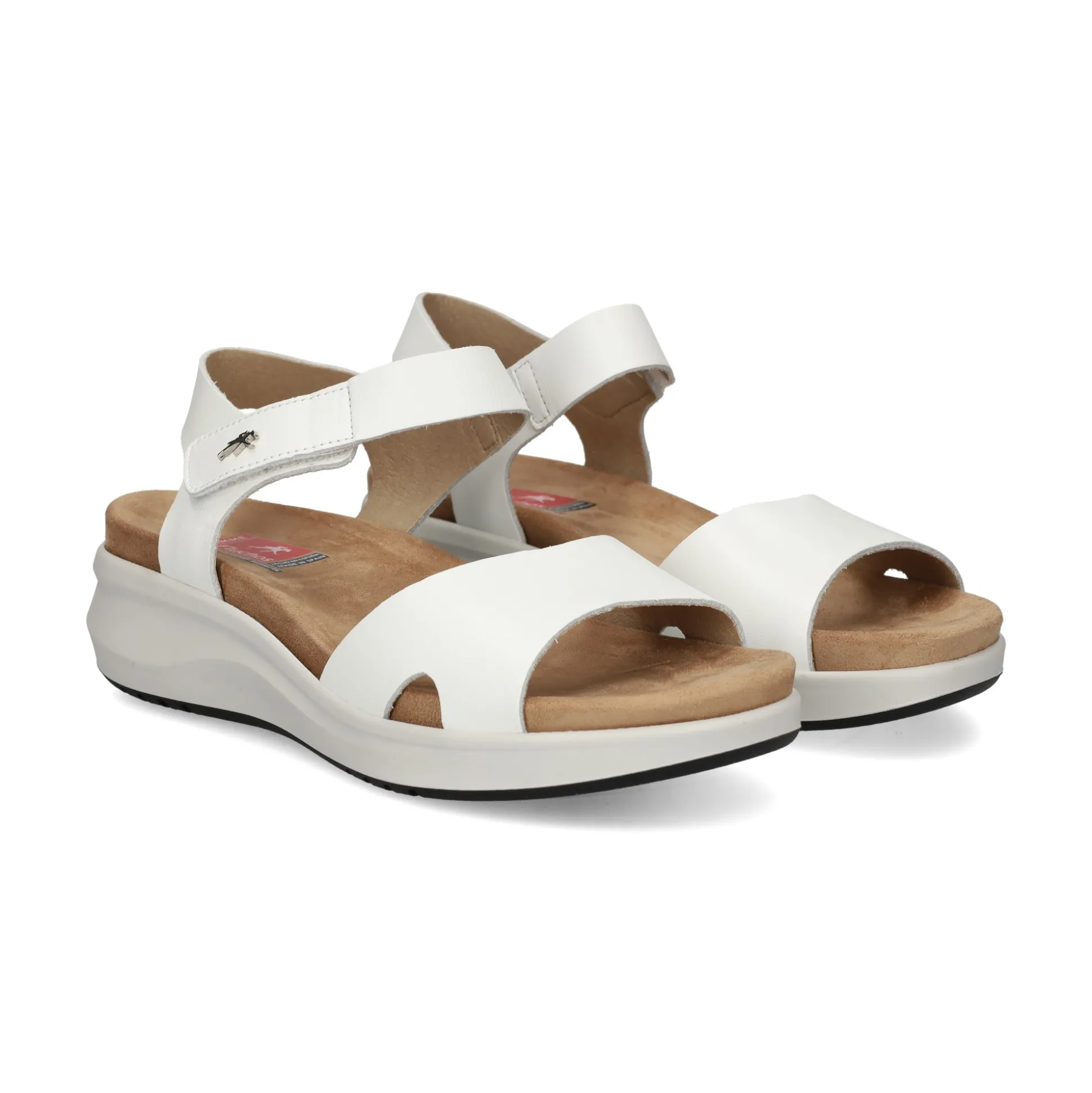 FLUCHOS Sandalias con plataforma de Mujer F1475 BLANCO